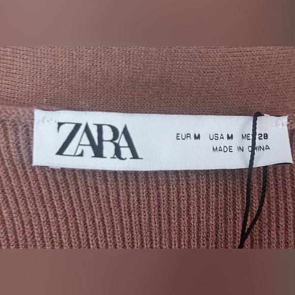 Zara Long Knit Jacket - Picture 12 of 13